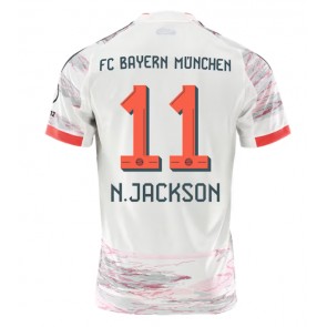 Bayern Munich Nicolas Jackson #11 Udebanetrøje 2025-26 Kortærmet